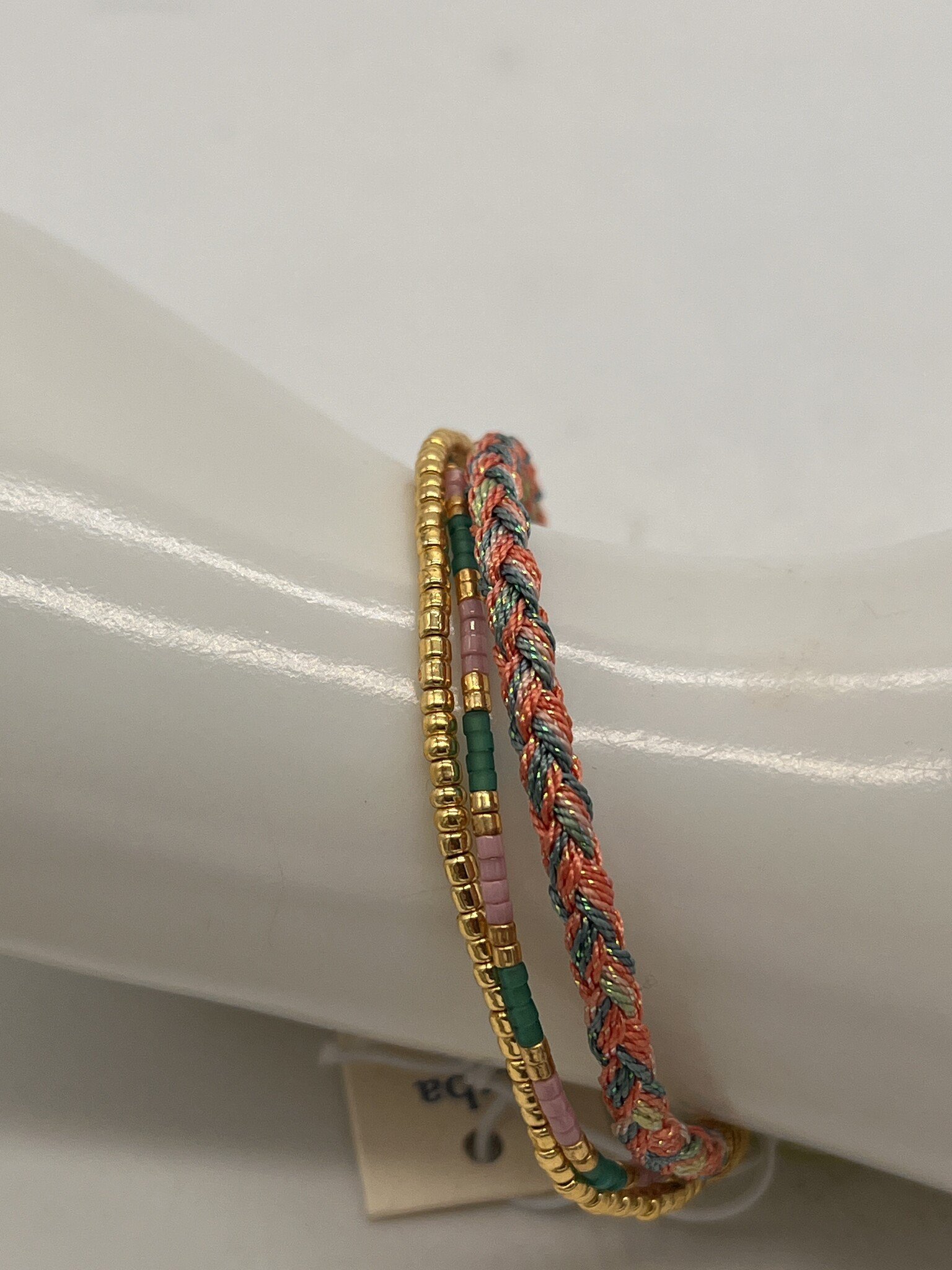 Biba Armbandje Biba goud/mix