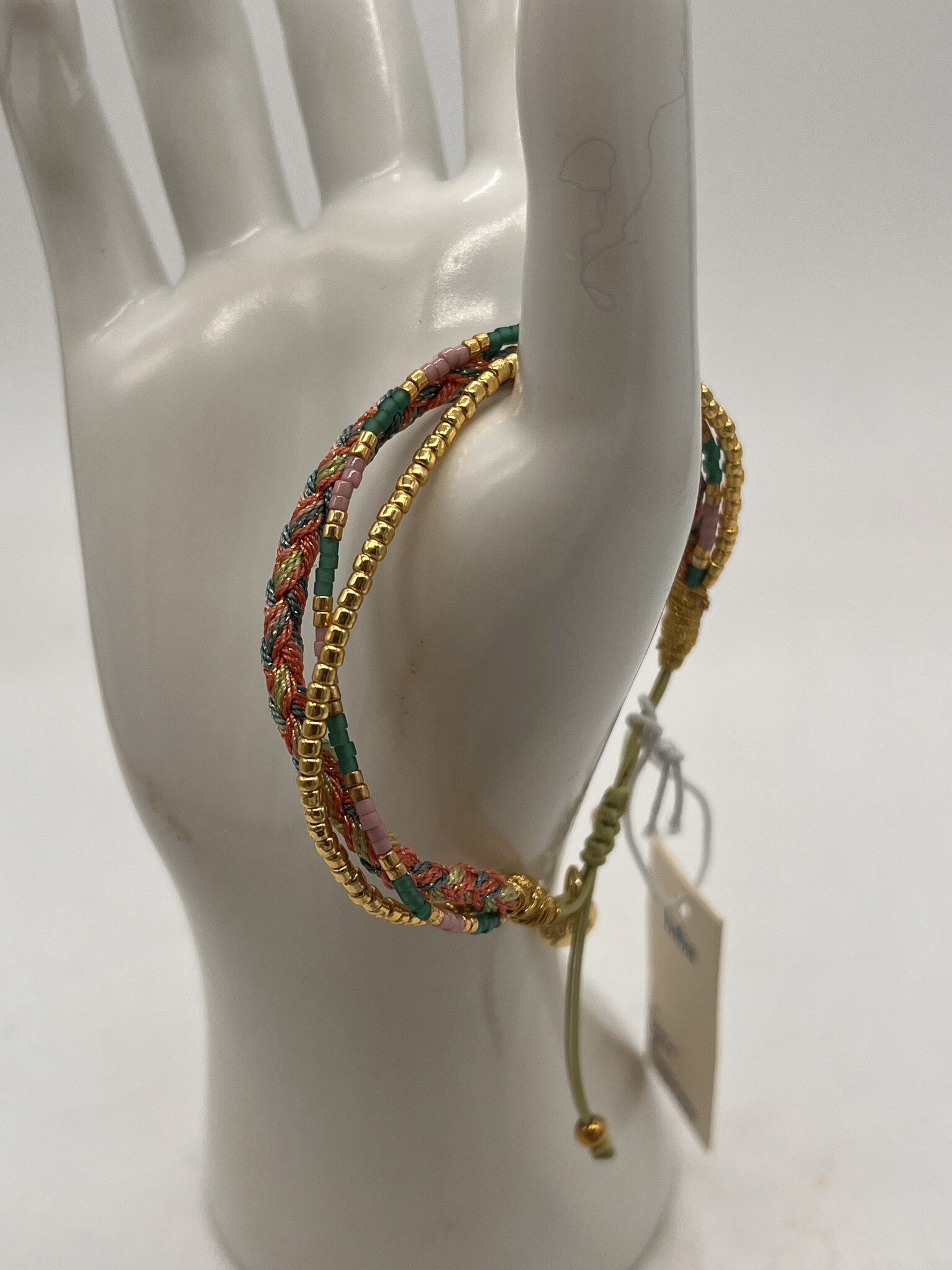 Biba Armbandje Biba goud/mix