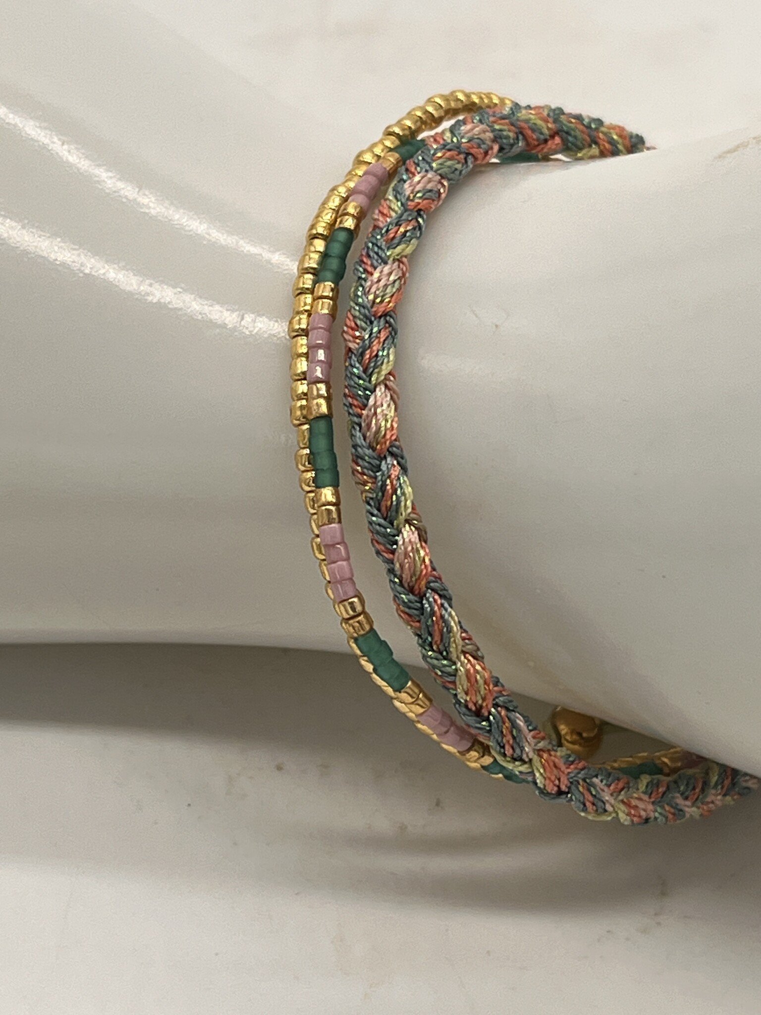 Biba Armbandje Biba goud/mix