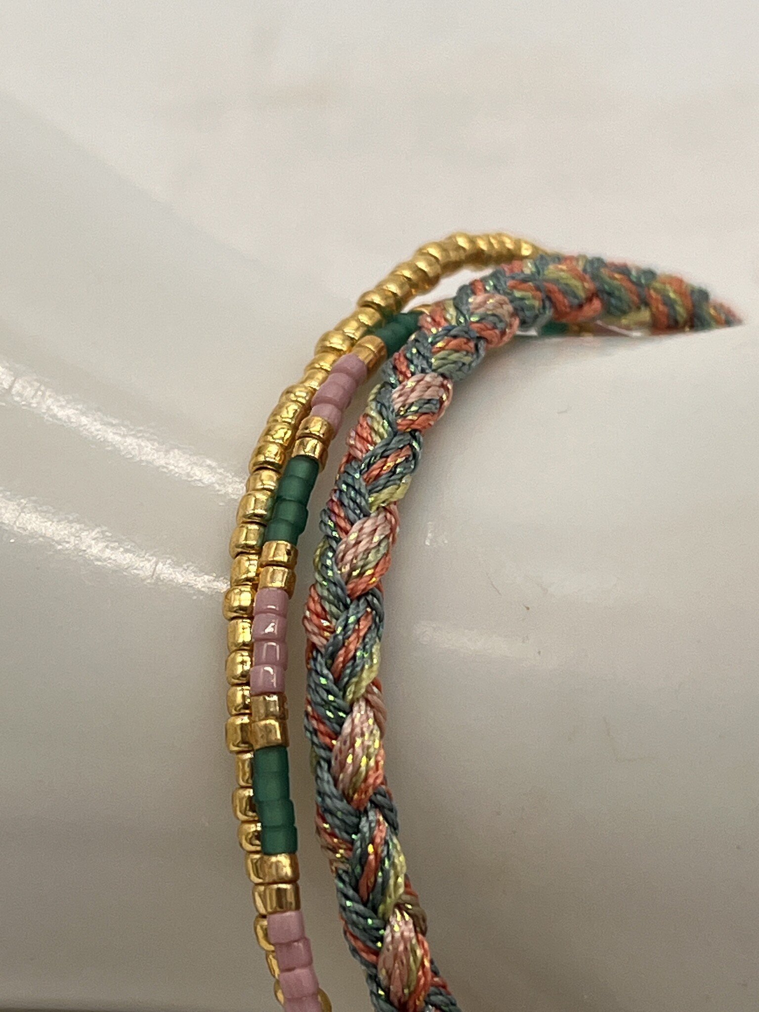 Biba Armbandje Biba goud/mix