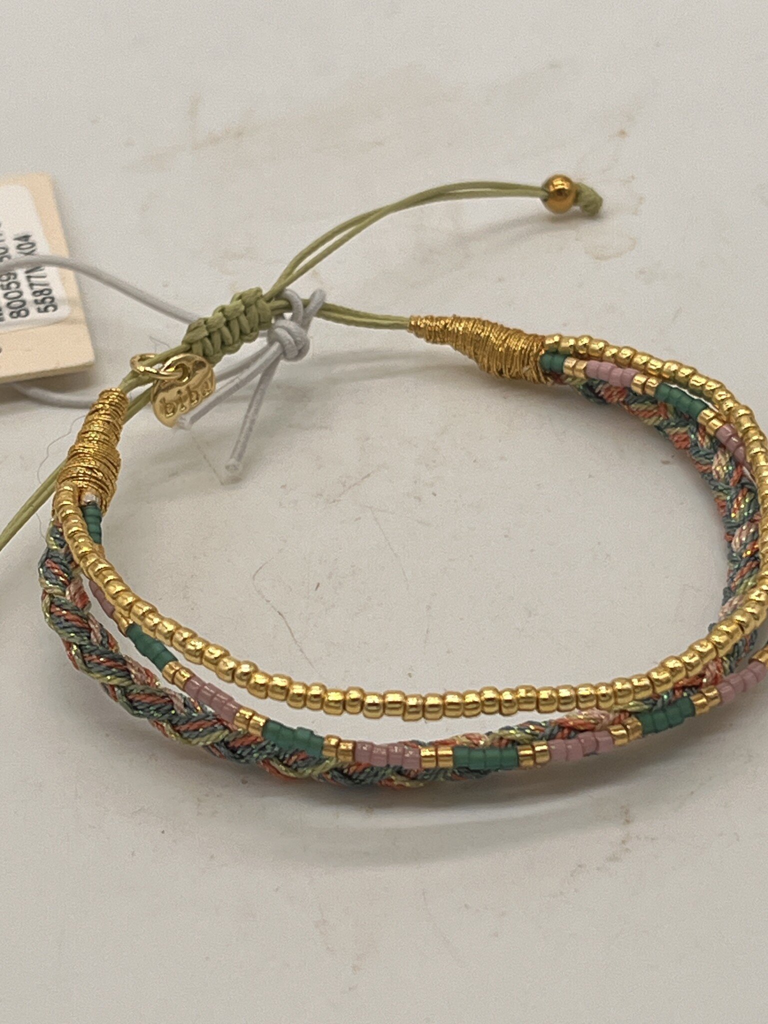 Biba Armbandje Biba goud/mix