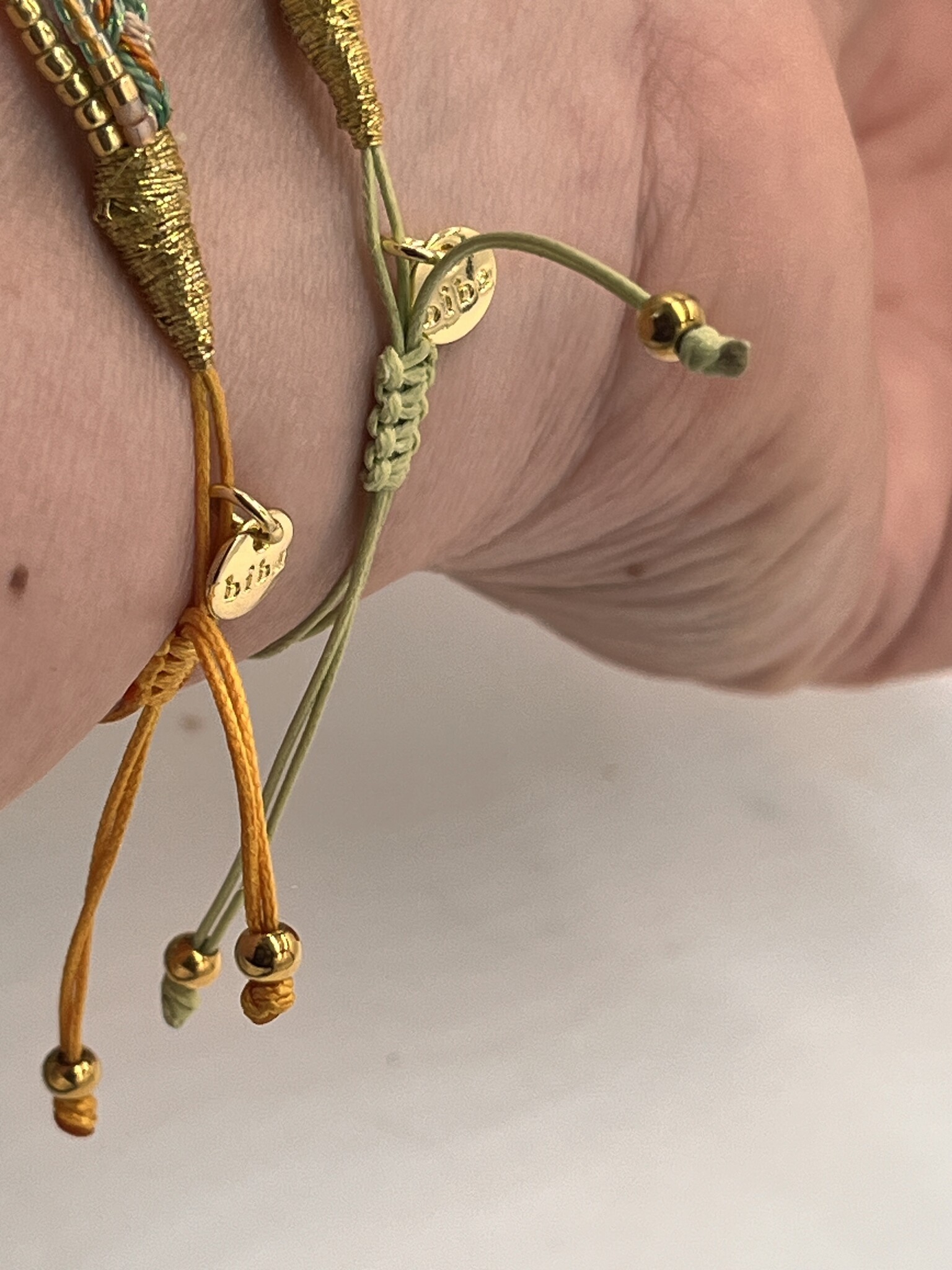 Biba Armbandje Biba goud/mix