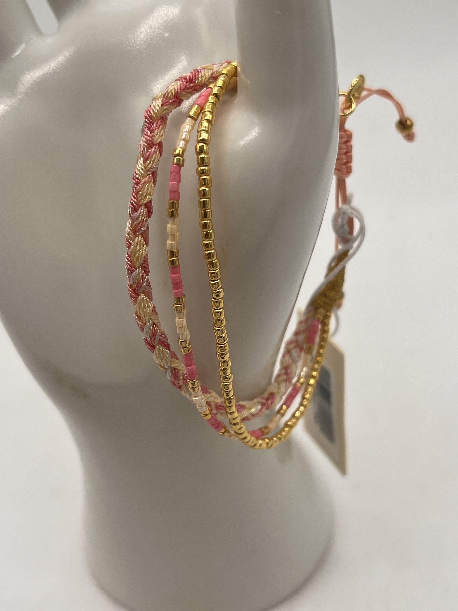 Biba Armbandje Biba goud/mix