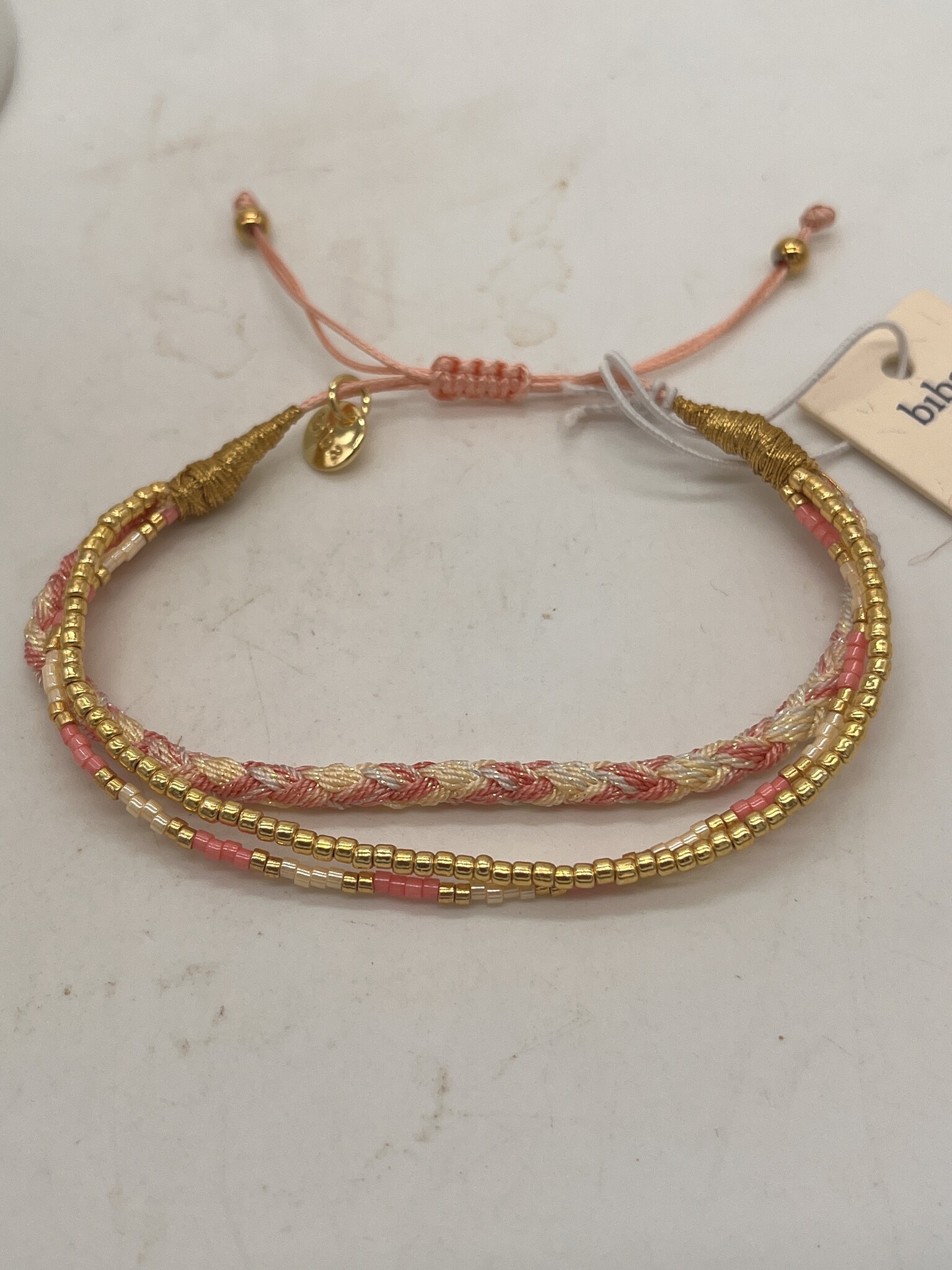 Biba Armbandje Biba goud/mix