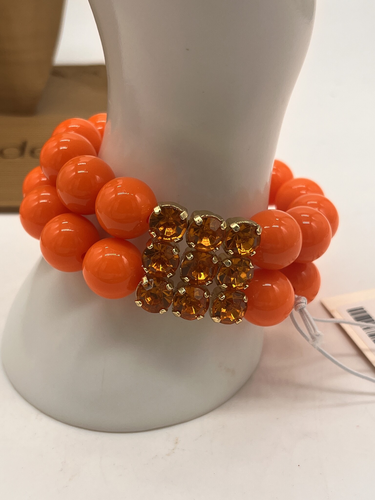 Biba Armbandje Biba goud/oranje