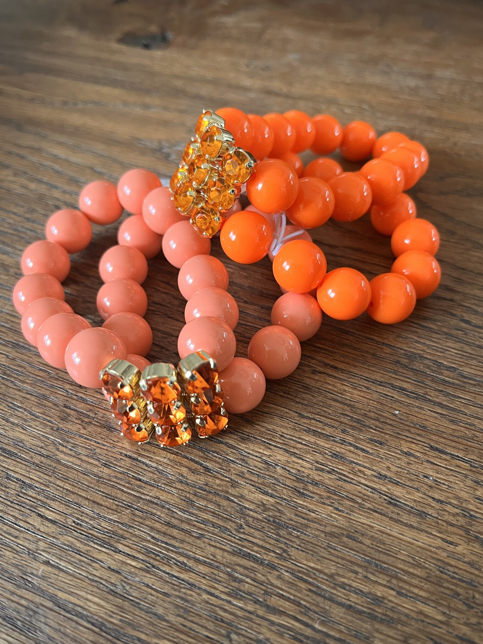 Biba Armbandje Biba goud/oranje