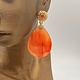 Biba Oorbellen Biba goud/oranje