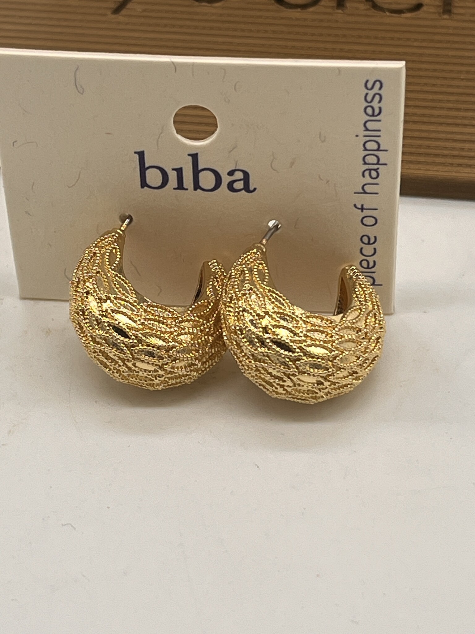 Biba Oorbellen Biba goud