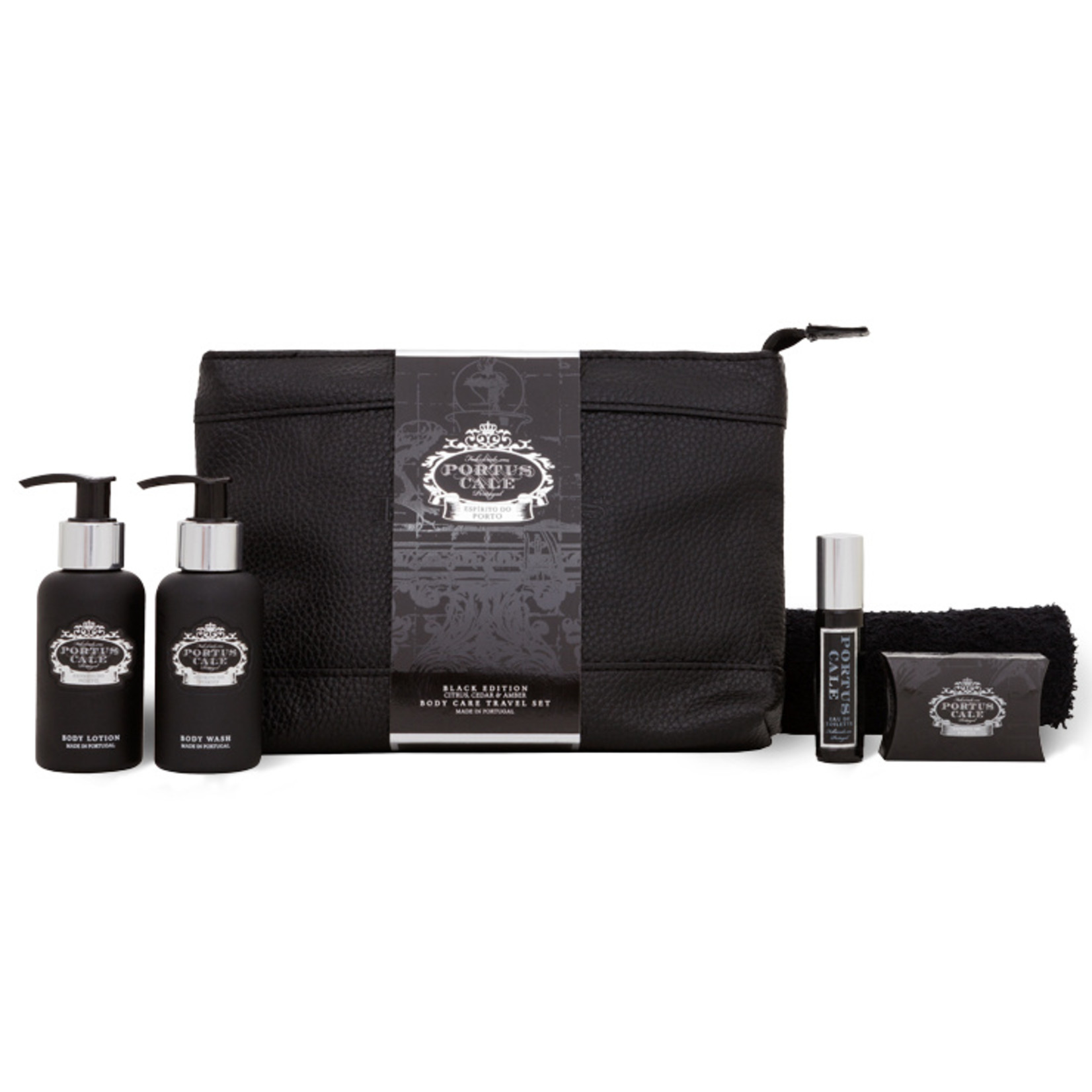 Portus Cale Travel Set Black Edition