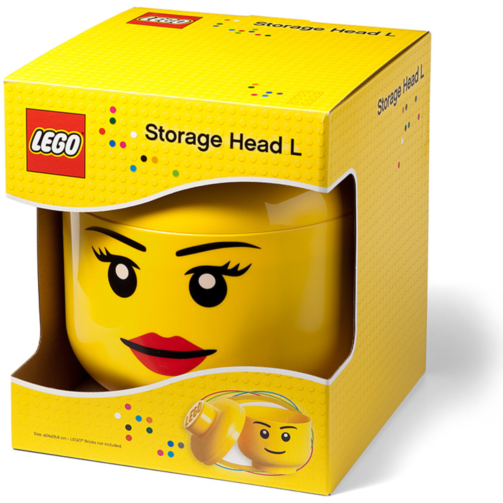 Lego Storage Box Girl