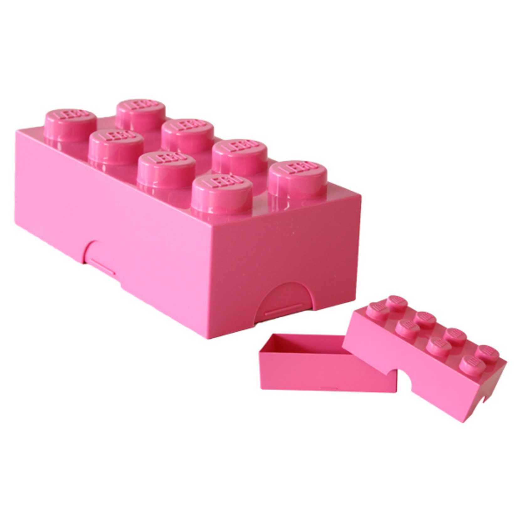 bereiken Leuk vinden Arab Lego Lunchbox Brick 8 roze - Meaningful Presents