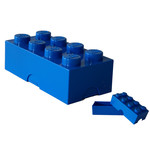 Lego Lunch Box Brick 8 blauw