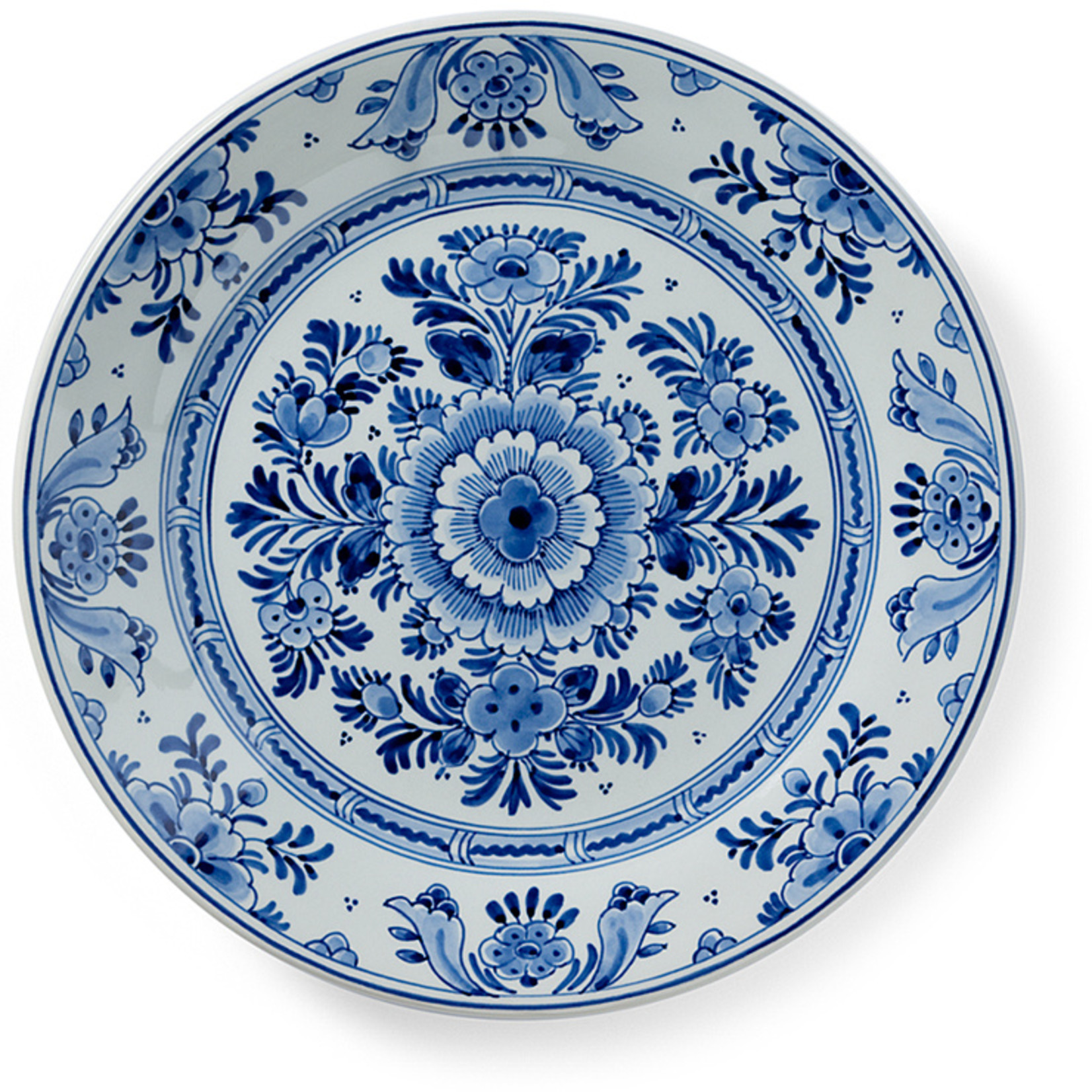 Delft Blue Plate  Ø 25 cm