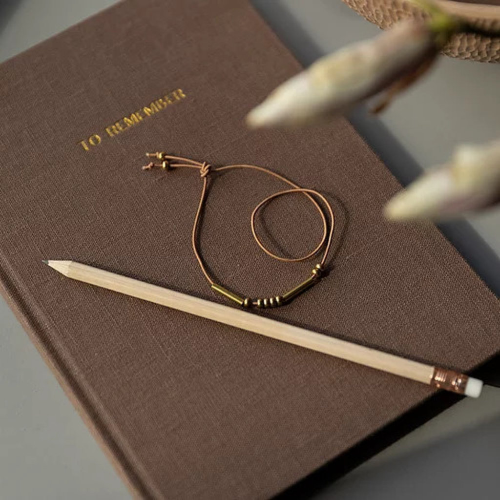 MONK & ANNA notebook | washed linen