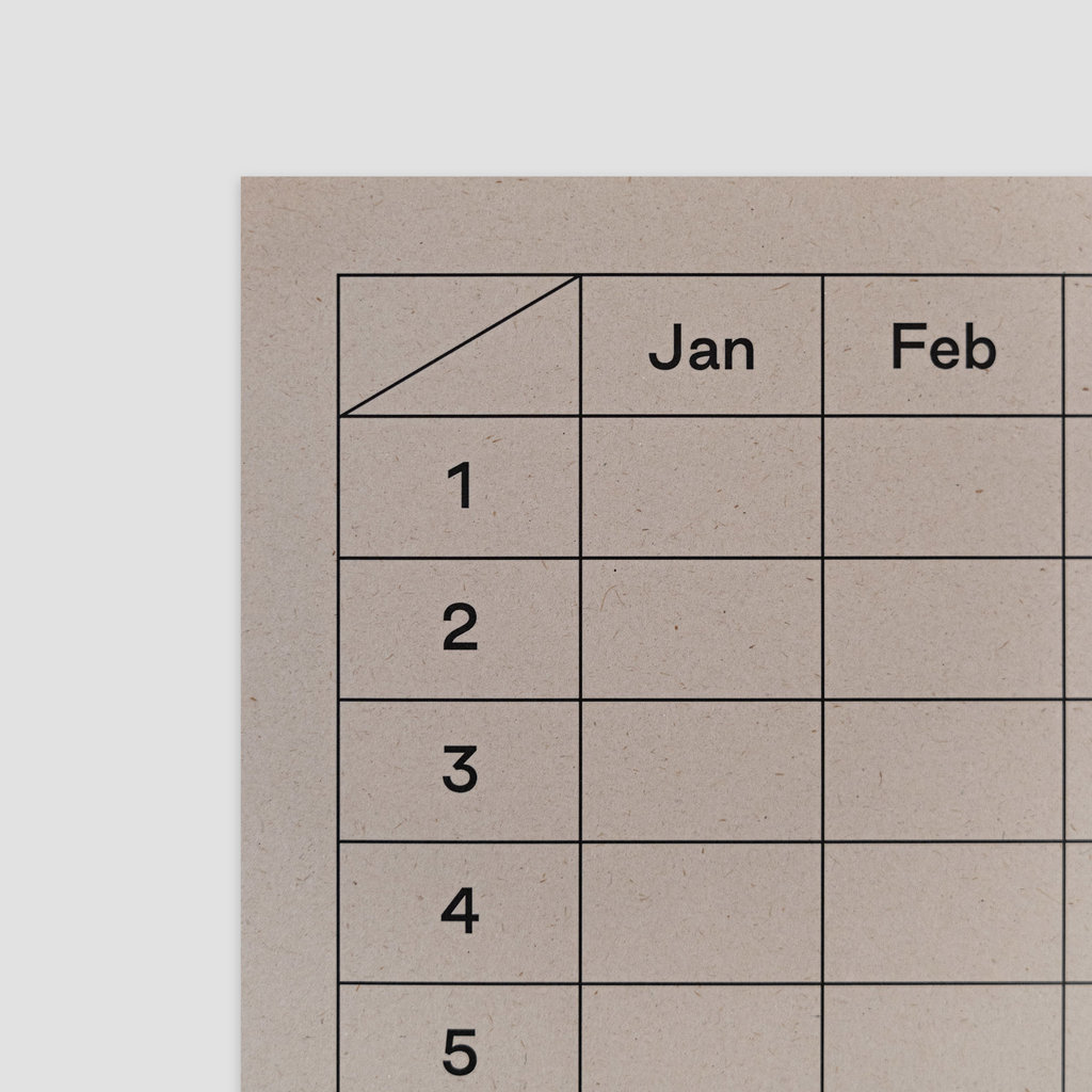 SOFIE BERNHAGEN Yearless Calendar