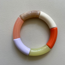 BYBJOR BYBJOR Armband Colorful Rainbow Tube