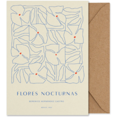 PAPER COLLECTIVE PAPER COLLECTIVE Art card A5 Flores Nocturnas