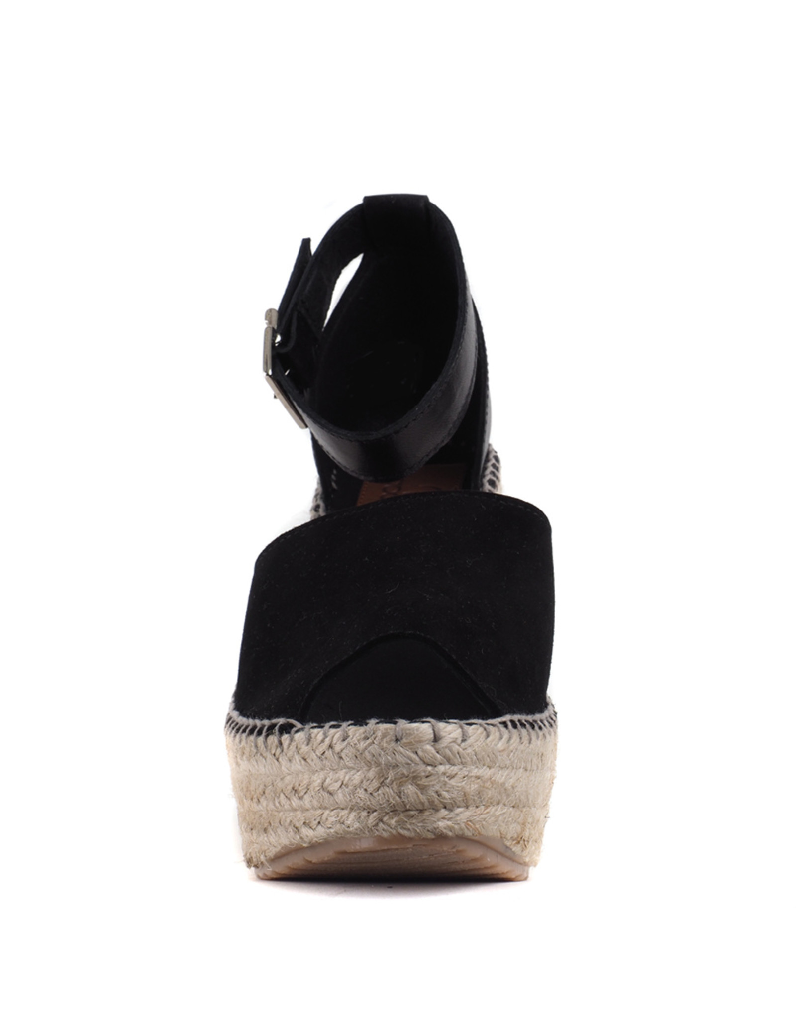 Goosecraft Sandaal Zwart met Sleehak
