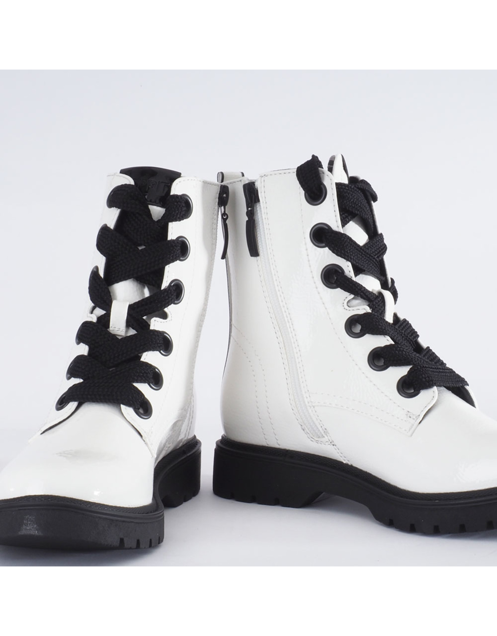 Dames Veterboot Panama Jack Hellen Igloo b4 wit | Schutrups Schoenen Exloo