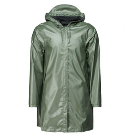 Rains Aline Jacket Shiny Olive