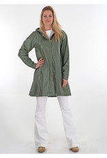 Rains Aline Jacket Shiny Olive