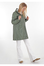 Rains Aline Jacket Shiny Olive