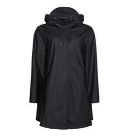 Rains A-line Jacket 18340 Black