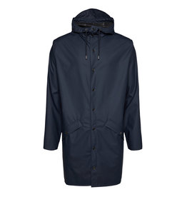 Rains Long Jacket 12020 Navy