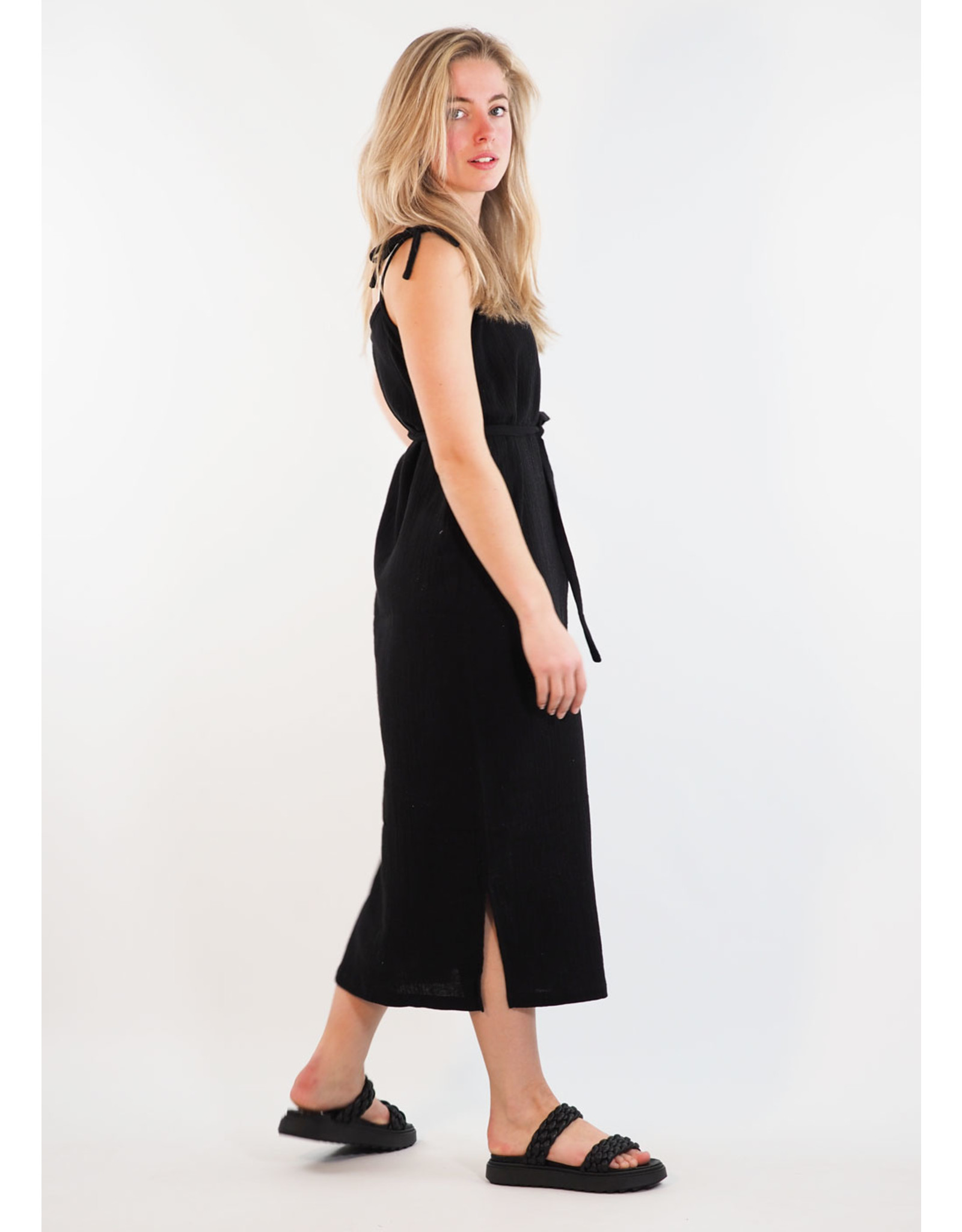 Aimee Spaghetti dress Lonne Black