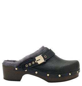 Scholl Clogs Black Pescura Robin