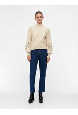 Reynard l/s knit pullover sandsh.