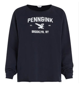 Penn&Ink N.Y. Sweater print Navy White