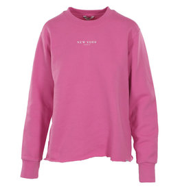 Penn&Ink N.Y. Sweater print Hot Pink White