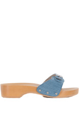 Scholl Pescura Slipper Heel Denim