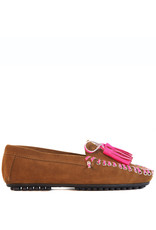 Toral Loafer Serraje avellana/fucshia