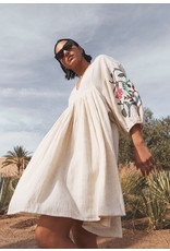 By-Bar Dress Philou embr. Sand