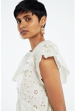 Fabienne Chapot Dress Mimi Cream White