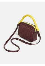 Essentiel Antwerp Raffia bag Dolando Sangria