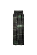 Rabens Saloner Briana Wide Pants Forest Combo