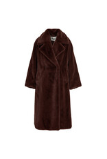 Essentiel Antwerp Faux Fur Coat Edict Mauve