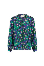 Fabienne Chapot Blouse Frida Green Envy/Poppy