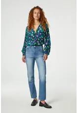 Fabienne Chapot Blouse Frida Green Envy/Poppy