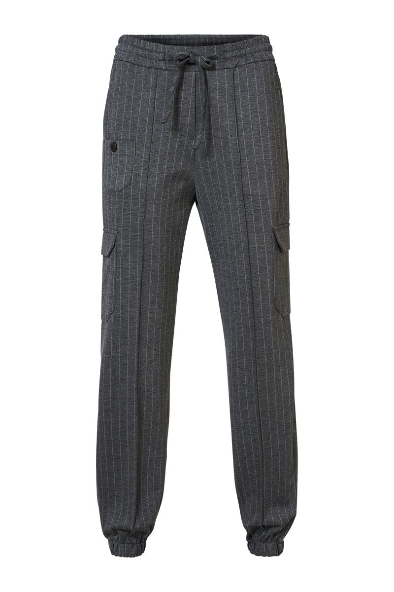 Soeurs de Provance Cargo Pants Grey/White l Palazzo Domburg