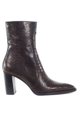 Fred de la Bretoniere Paige ankle boot dark brown