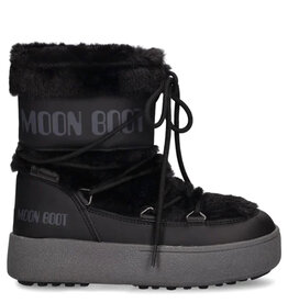 Moonboot Ltrack Faux Fur WP Black