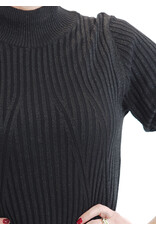 Object Rike L/S Knit Dress Black