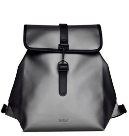 Rains Bucket Backpack Metallic Grey