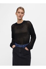 Object Charlie Knit Pullover Black