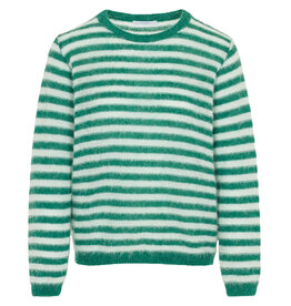 By-Bar Pullover Gwen Thin Stripe Evergreen