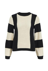 Object Joni Pullover Black/Sandshell